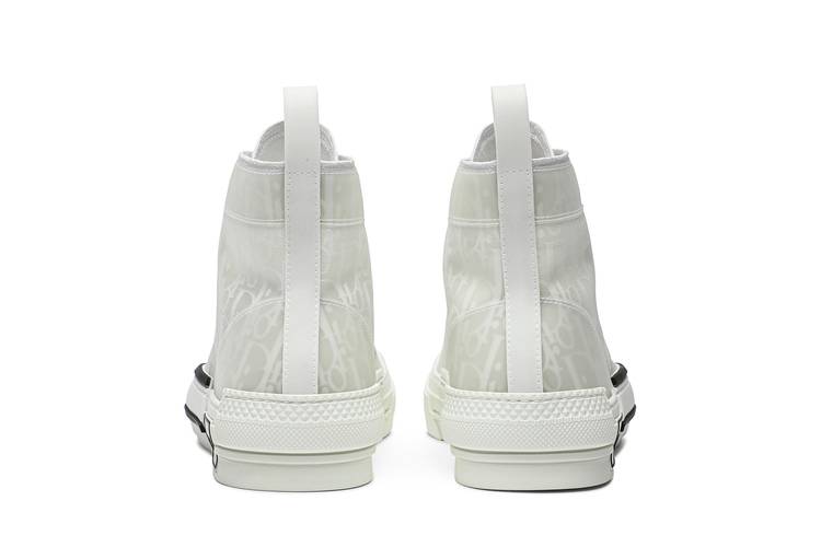 B23 High-Top Sneaker White Dior Oblique Canvas