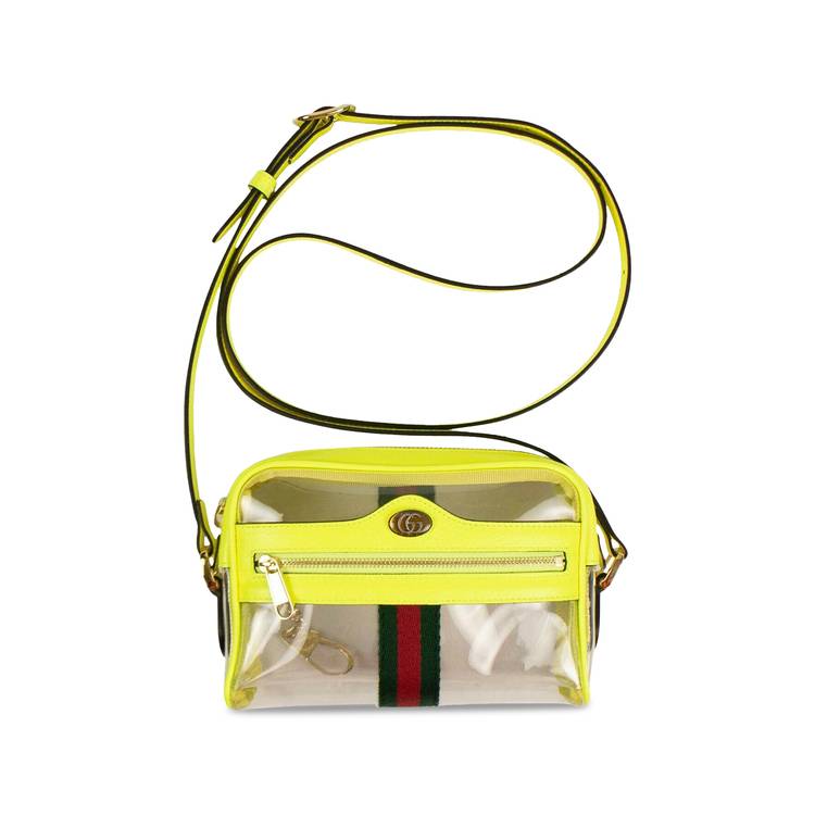Buy Gucci Ophidia Clear Neon Cross Body Bag 'Yellow' - 19145
