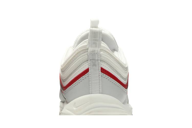 Nike Air Max 97 White Pure Platinum University Red Men's - AR5531-002 - US