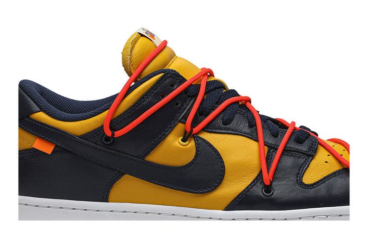 Get A Closer Look At The Off-White x Nike Dunk Low University Gold