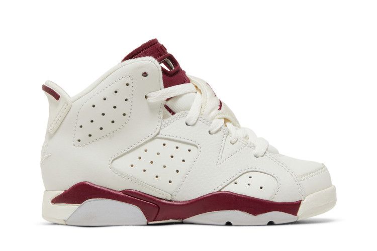 Jordan 6 maroon on sale gold