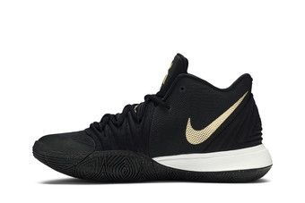 Kyrie irving shoes on sale black and gold