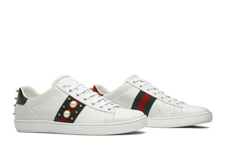 Gucci ace sneakers with hot sale spikes