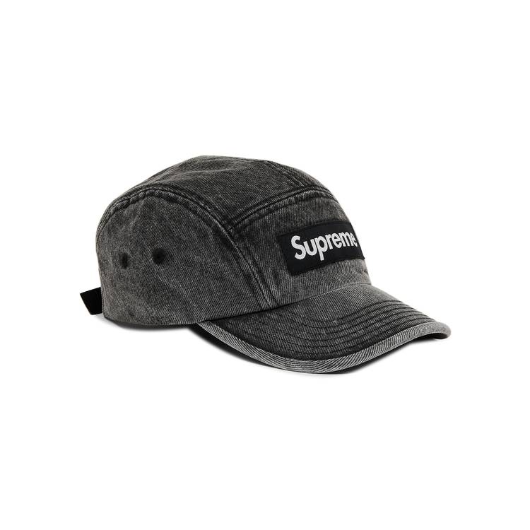 Buy Supreme Denim Camp Cap 'Washed Black' - FW22H145 WASHED BLACK 