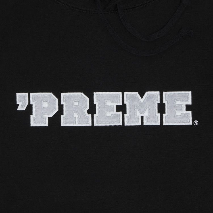 Buy Supreme 'Preme Hooded Sweatshirt 'Black' - FW22SW91 BLACK | GOAT