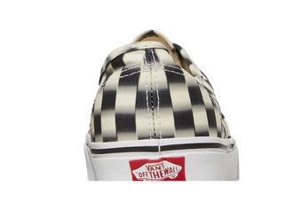 Vans blur cheap check slip on