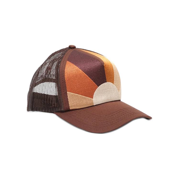 Buy Nahmias Tonal Sunshine Trucker Hat 'Brown' - AW22 4 1007 FO01