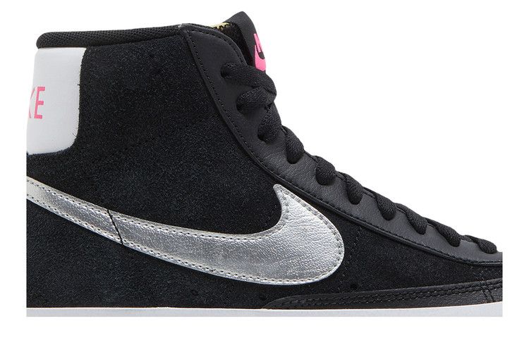Buy Nike Wmns Blazer Mid Vintage '77 'Black Metallic Silver
