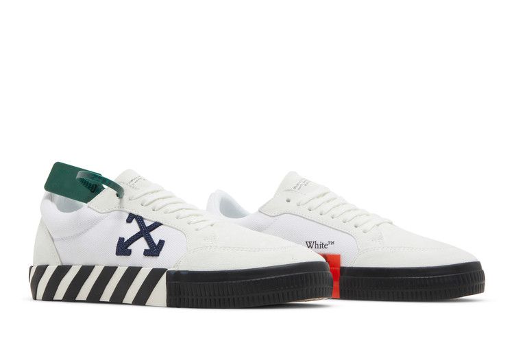 Buy Off-White Vulc Sneaker 'White Navy Blue