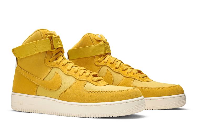 yellow suede air force ones