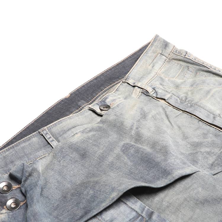Buy Rick Owens DRKSHDW Memphis Cut Jeans 'Hustler' - DU19S4356SHU