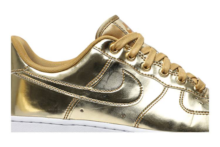 Buy Wmns Air Force 1 SP Metal Gold' - CQ6566 700 - Gold | GOAT