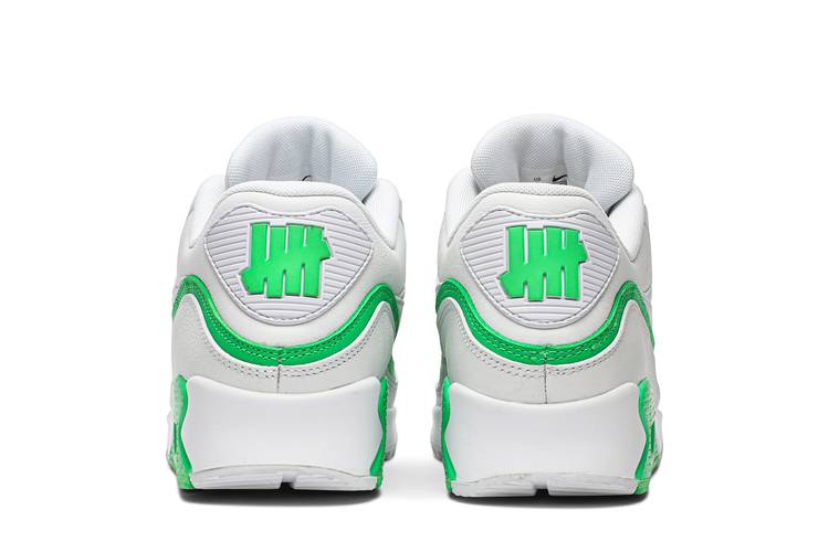 Nike Undefeated x Air Max 90 'White Green Spark' | Men's Size 10.5