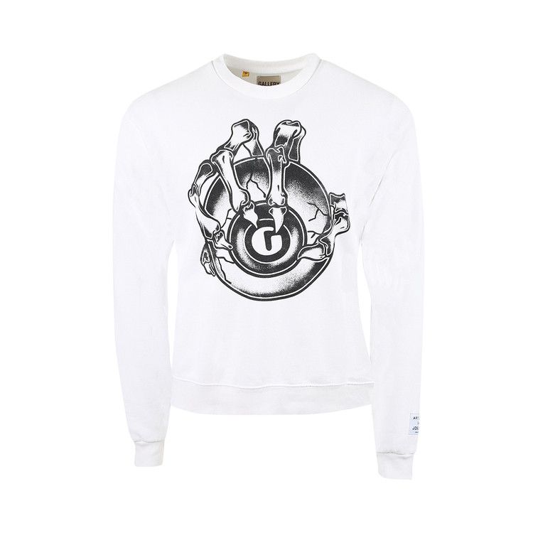 Buy Gallery Dept. G Ball Crewneck 'White' - GBC 6030 WHIT | GOAT
