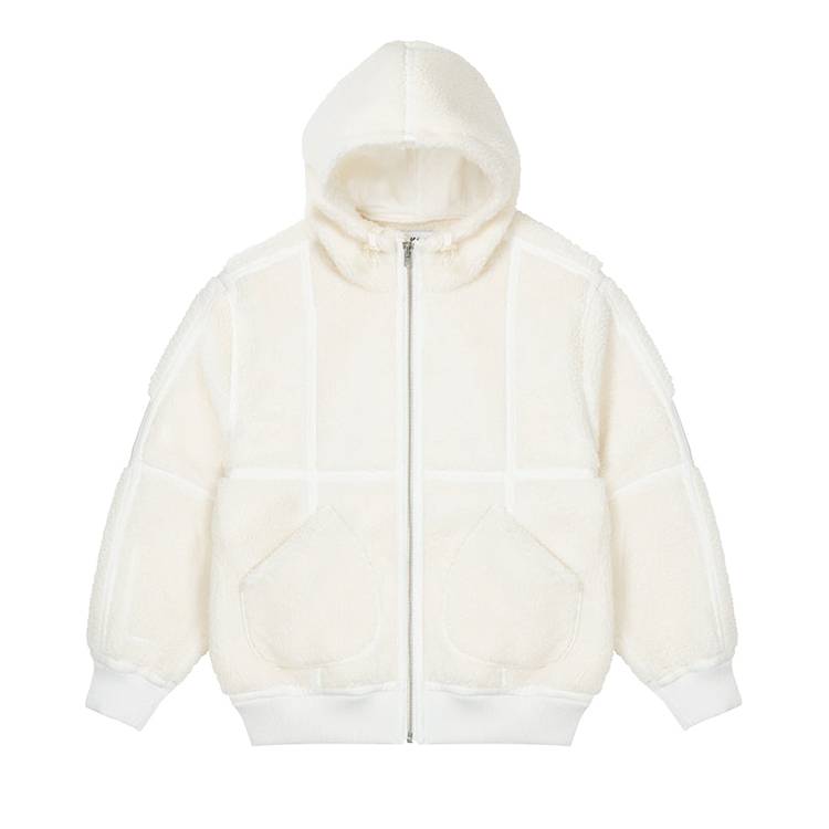 Buy Palace Sherpa Hooded Jacket 'Off White' - P23JK091 | GOAT