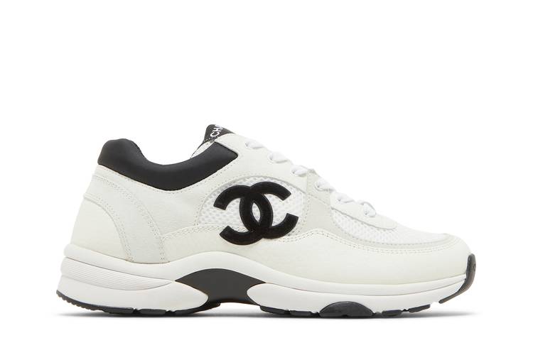 Buy Chanel Wmns CC Logo Sneaker 'White Black' - G38299 Y55720 K3846