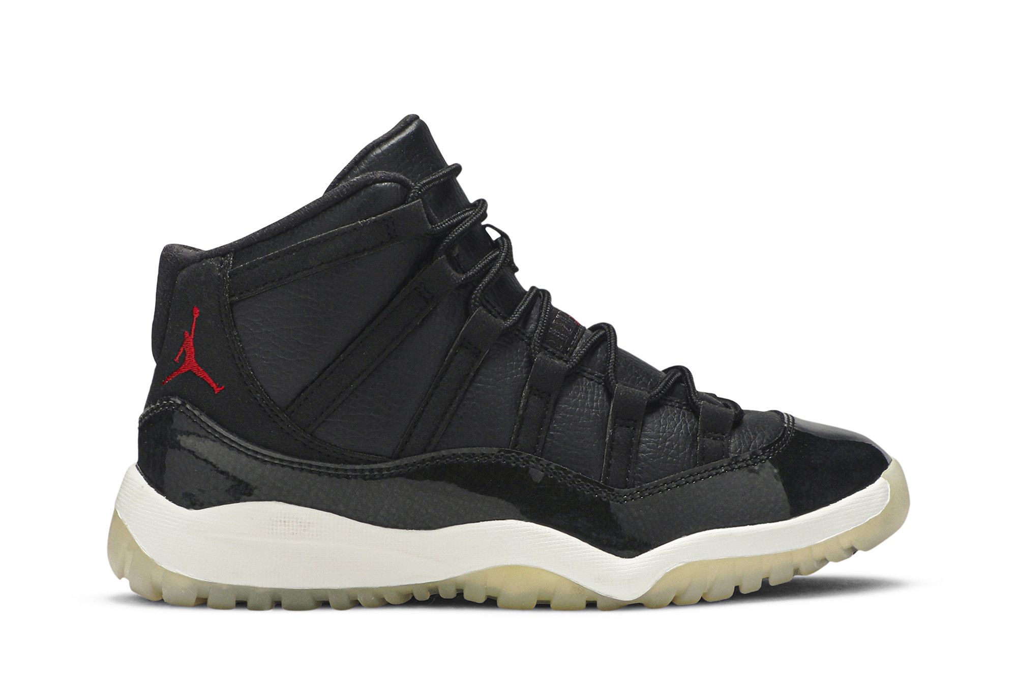 Pre-owned Air Jordan 11 Retro Ps '72-10' In Black