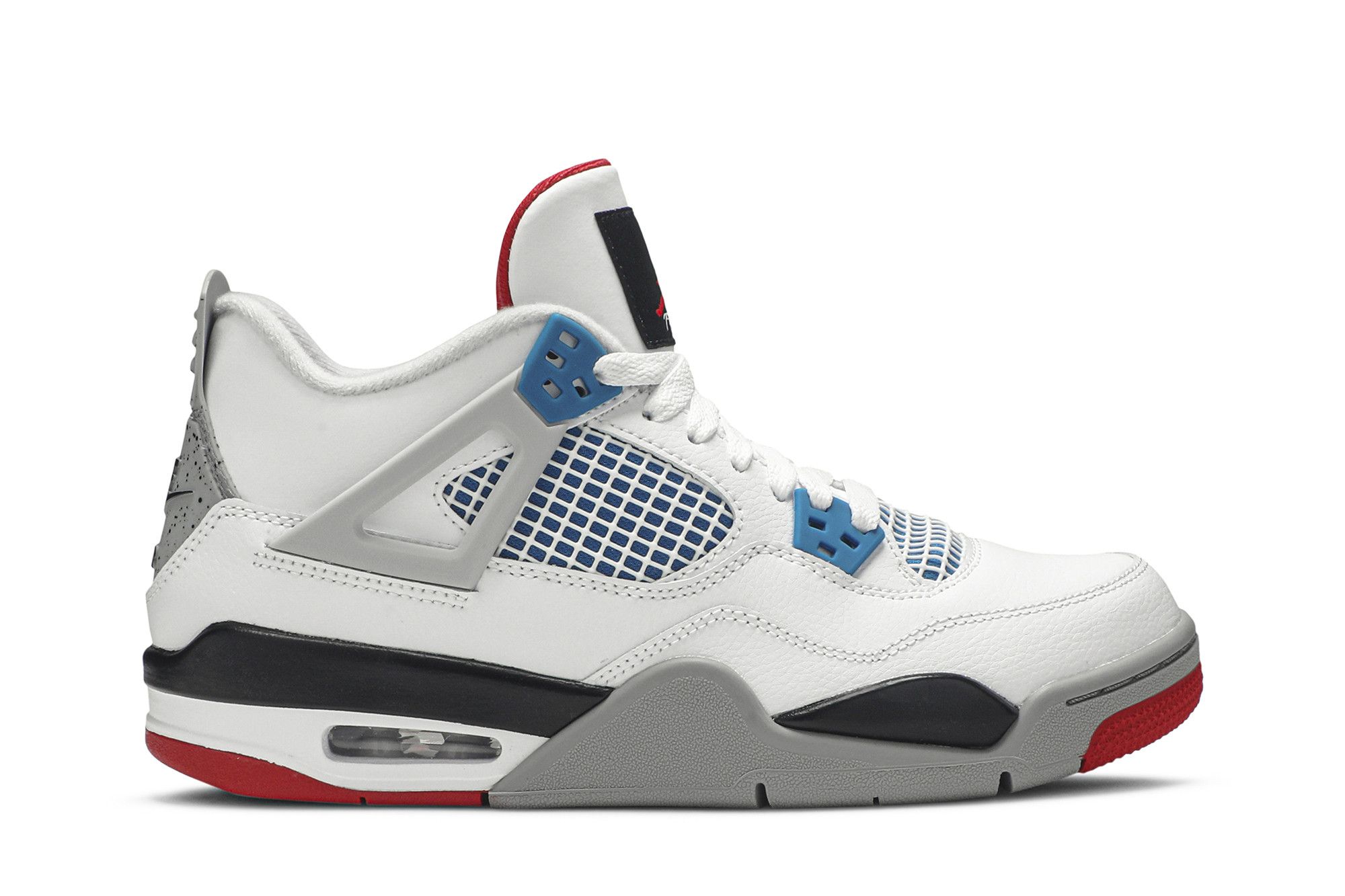 Pre-owned Air Jordan 4 Retro Se Gs 'what The 4' In White