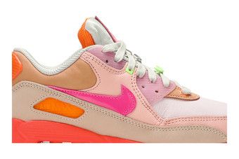 womens air max 90 platinum crimson