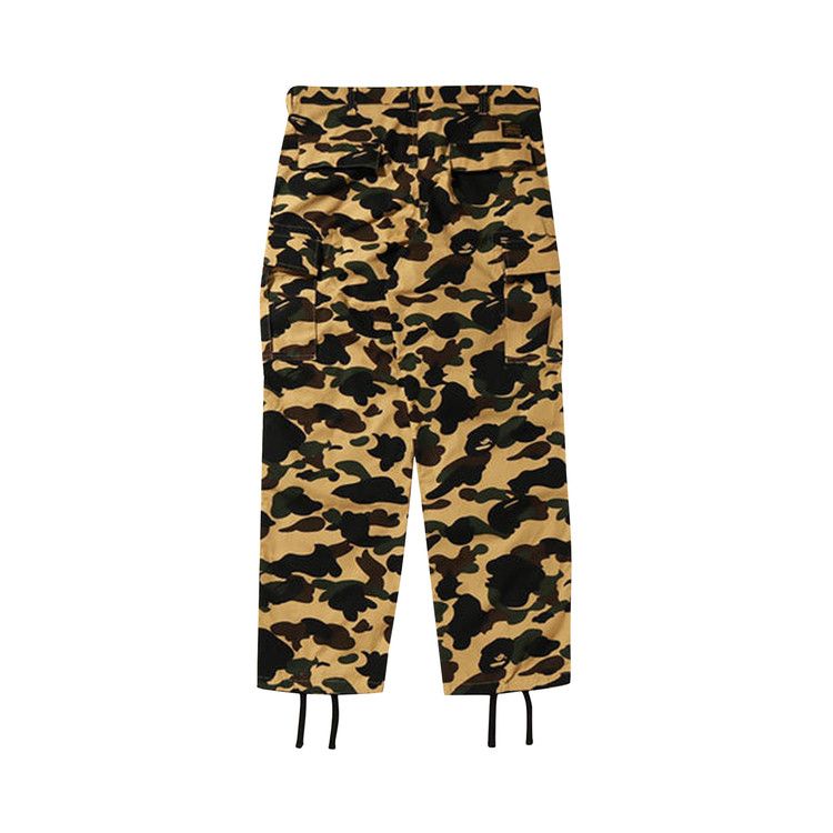 Bape 1st Camo Cargo Pants Yellow