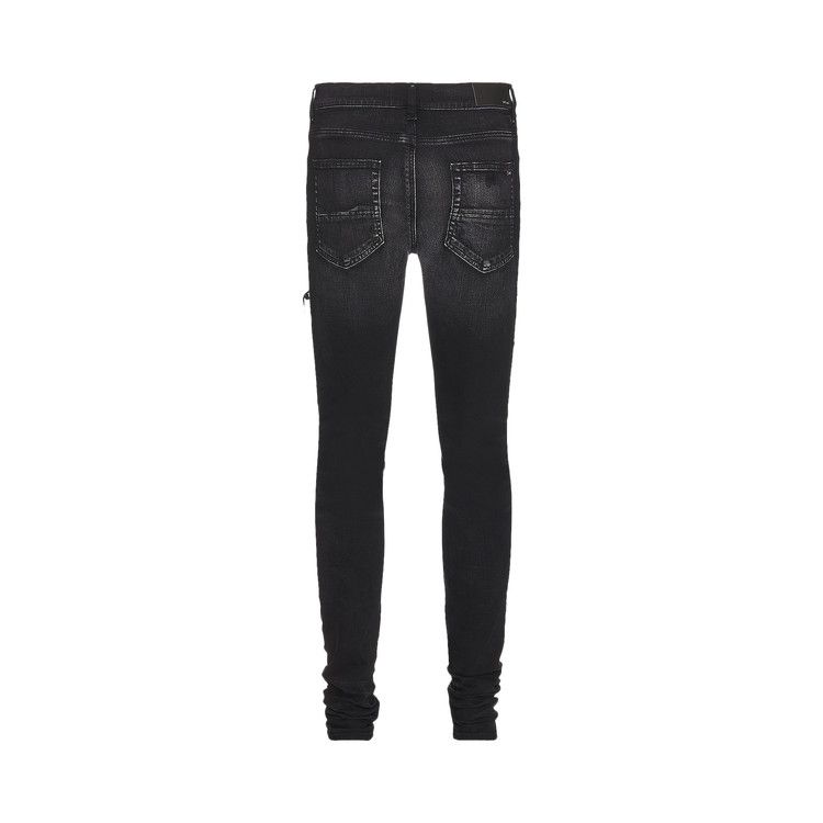 Buy Amiri Bandana MX1 Jean 'Aged Black' - AW22MDS012 023