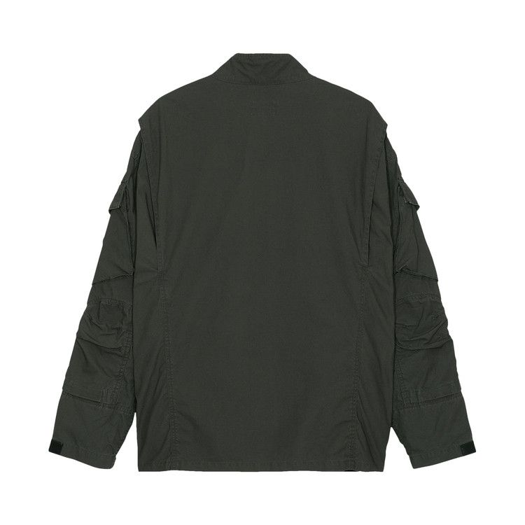 Buy Cav Empt Stand Collar BDU Jacket 'Charcoal' - CES22JK14 CHAR | GOAT