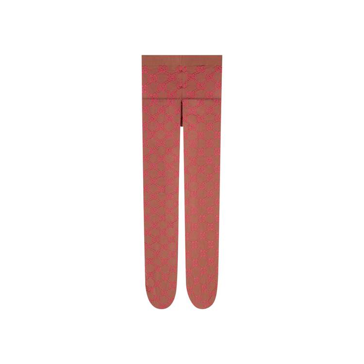 Gucci Pink Gg Tights In 9772 Pink