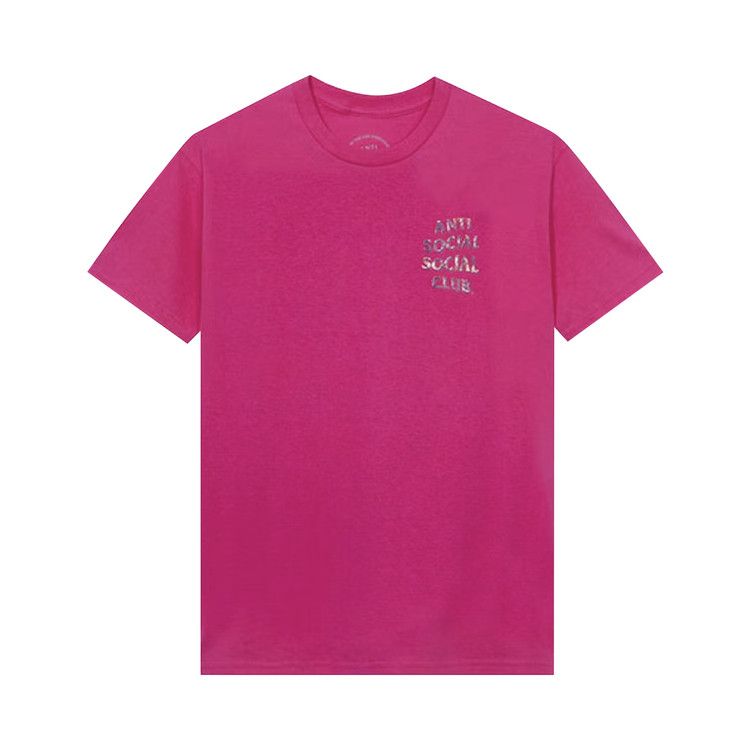 Buy Anti Social Social Club Layer Lock Hot Tee 'Pink' - 0657 