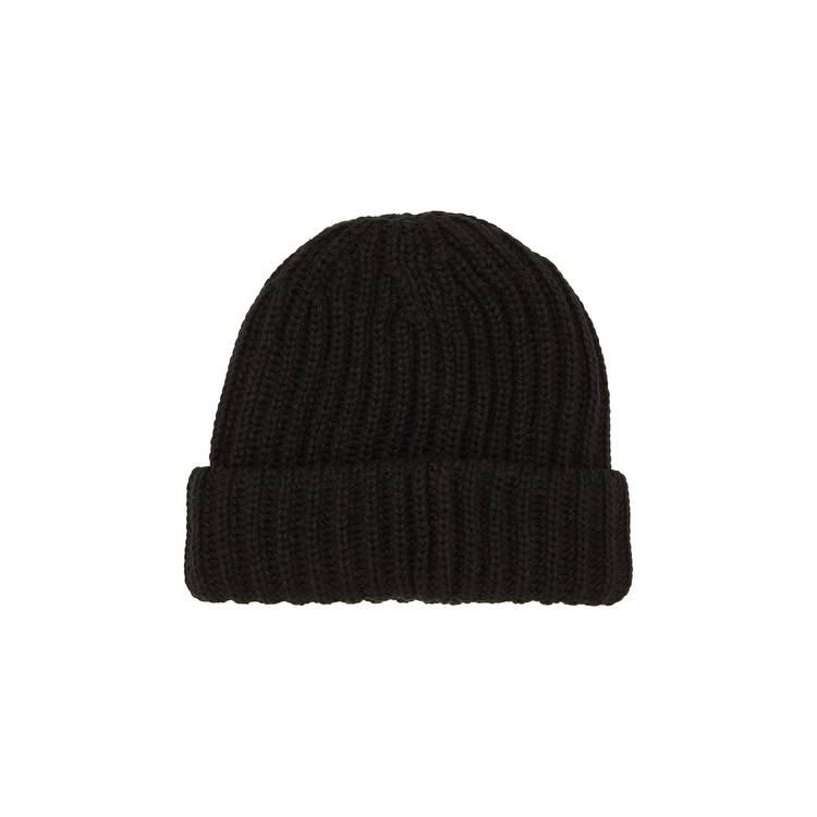 Buy Supreme Ribbed Beanie 'Black' - FW22BN14 BLACK | GOAT CA