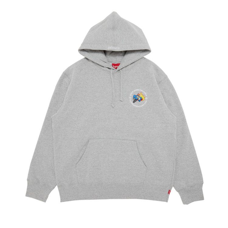Buy Supreme x Duck Down Records Hooded Sweatshirt 'Heather Buy Supreme x Duck Down Records Hooded Sweatshirt 'Heather