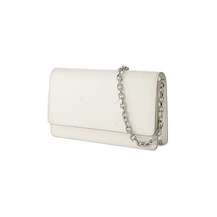 【Maison margiela】Shoulder Bag★SA3UI0008 P4455 T1003 Buy Maison Margiela Leather Fold Over Bag 'White
