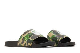 Buy BAPE ABC Camo Slide 'Green' - 1I30191001 GRN | GOAT