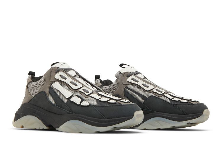 ブラック×シルバー！【AMIRI】MA Runner ロートップ Ma Runner - Black/White/Silver – Feature
