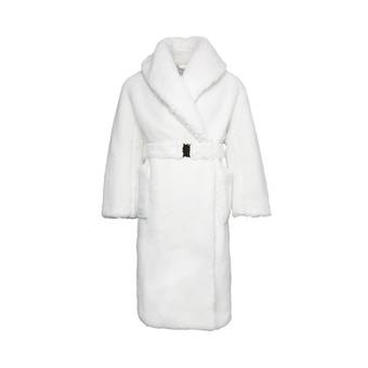 Buy Casablanca Shearling Robe 'Off White' - MF22 OT 005 02 OFF | GOAT