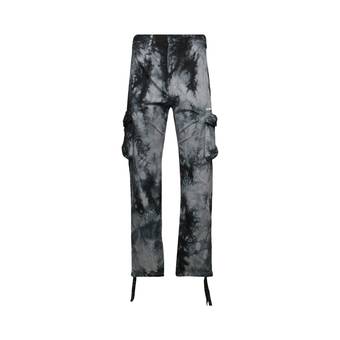 Off-White Bounce Tie Dye Ripstop Cargo Pants 'Warm Grey