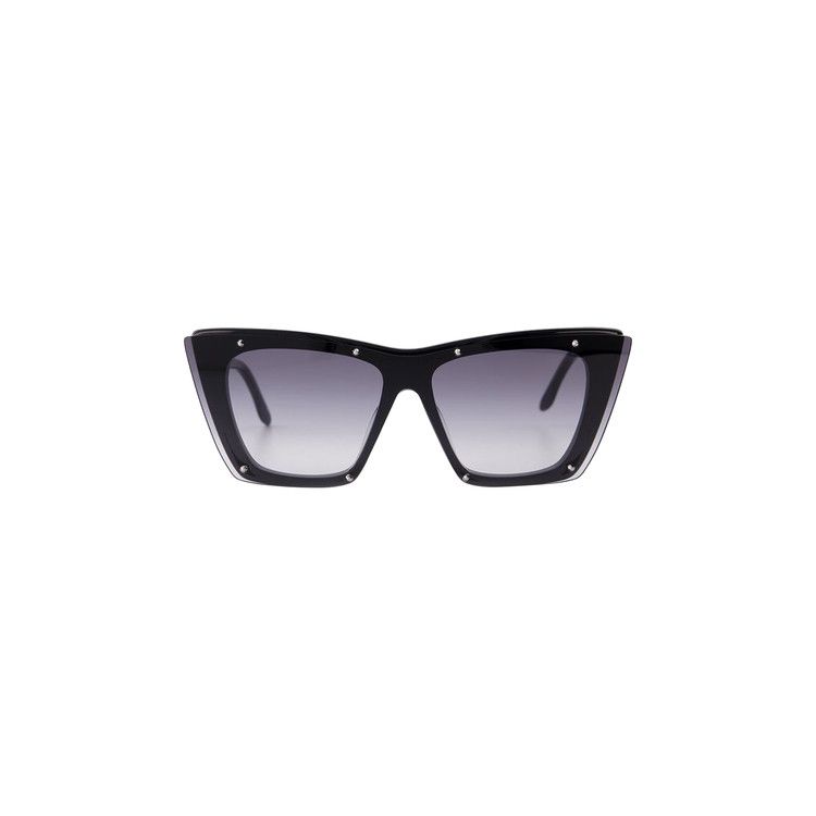 Alexander McQueen Cat Eye Frame Sunglasses Black