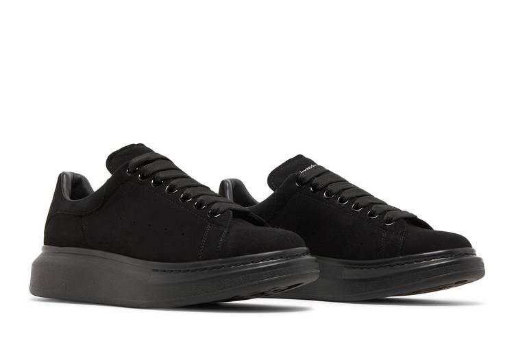 Buy Alexander McQueen Oversized Sneaker 'Black Suede' - 625167