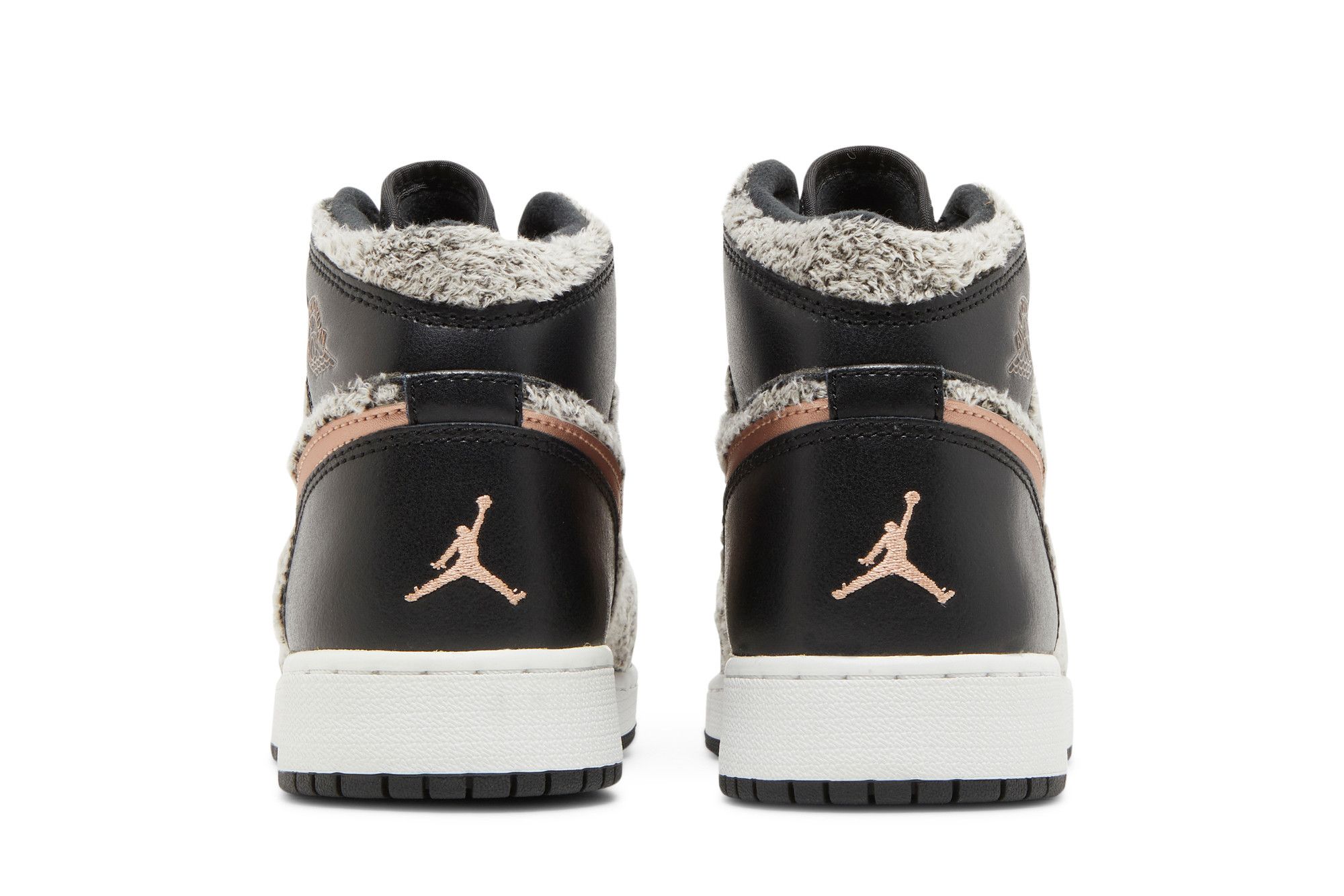 Pre-owned Air Jordan 1 Retro High Gs 'fleece' In Black