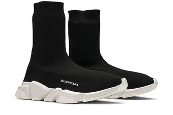 Buy Balenciaga Speed Trainer High 'Black' - 483504W05G01000 | GOAT