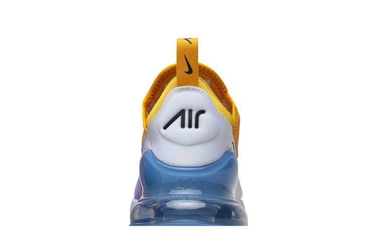 Nike Air Max 270 UNIVERSITY GOLD Retro sz8 supreme cond OG box aj rare  bubble