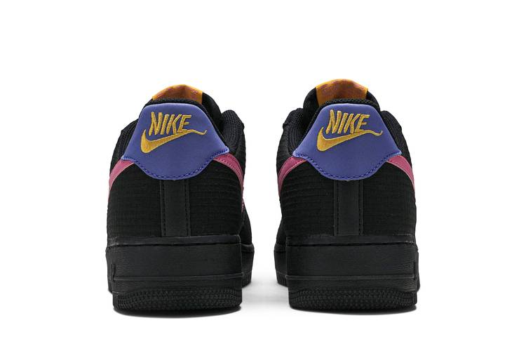  Nike Air Force One Air Force 1 LV8 5 Gore-Tex Low Shoes GS Grade  School Casual Sneakers Running CQ4215-001 Low Cut, Black Orange, black /  orange, 24.0 cm : Clothing, Shoes