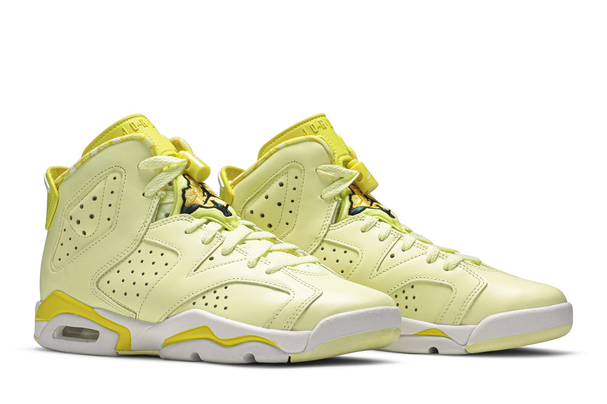 Pre-owned Air Jordan 6 Retro Gg 'citron Tint' In Yellow