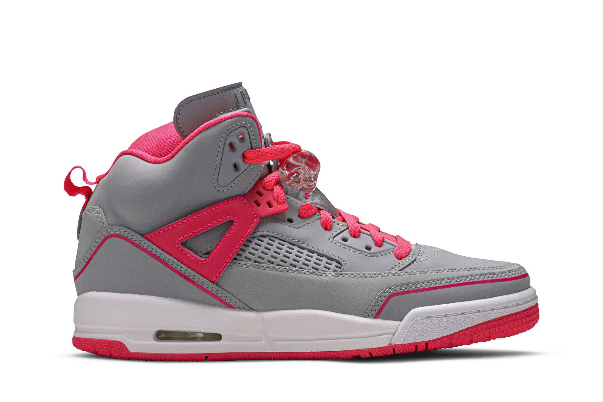 Pre-owned Air Jordan Jordan Spizike Gs 'wolf Grey Racer Pink'