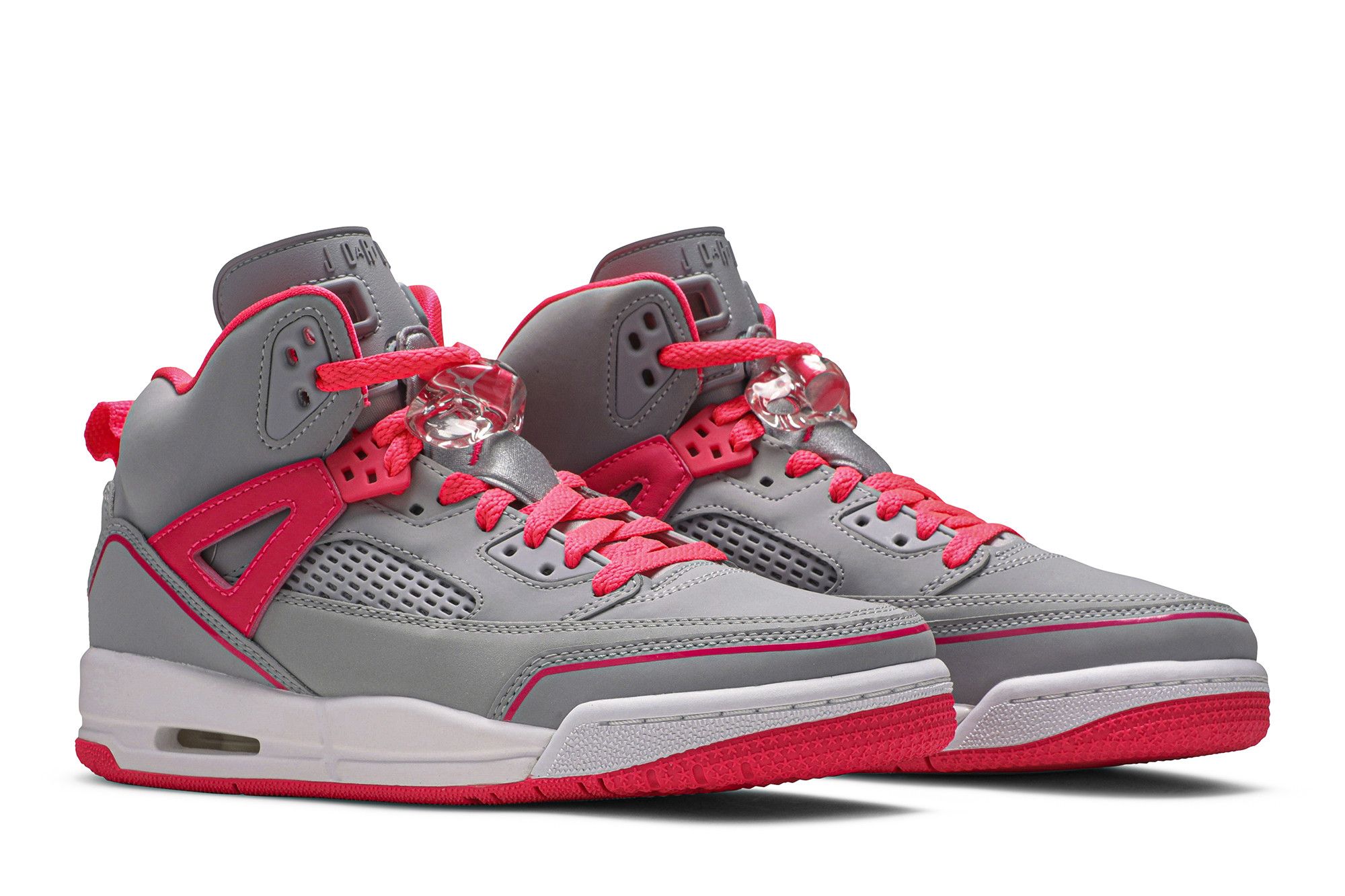 Pre-owned Air Jordan Jordan Spizike Gs 'wolf Grey Racer Pink'