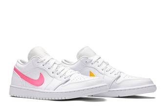 Buy Air Jordan 1 Low 'White Multi-Color' - CW7033 100 | GOAT