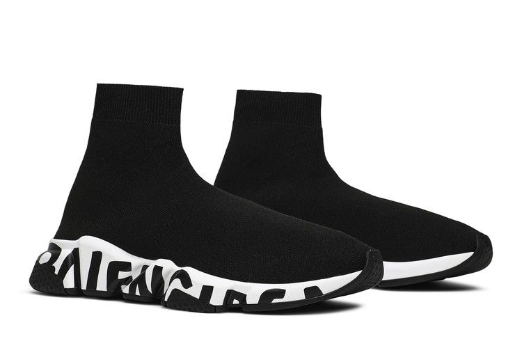 Balenciaga Wmns Speed Trainer 'Black White'