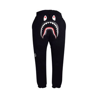 Buy BAPE x OVO Woodland Camo Shark Sweat Pants 'Black' - 1H73 152