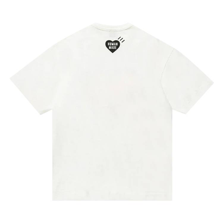 Buy Human Made T-Shirt #14 'White' - HM24TE015 WHIT | GOAT