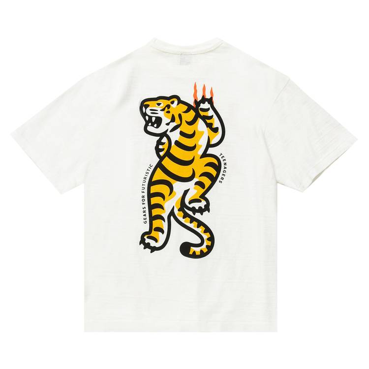 Human Made - White ♯1005 Cat T-shirt