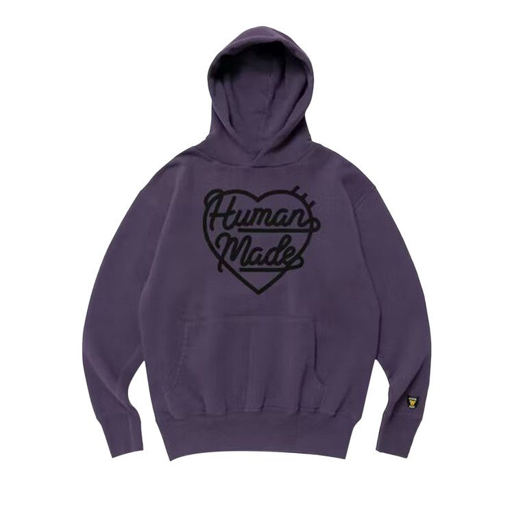 Buy Human Made Hooded Sweatshirt 'Purple' - HM24CS026 PURP | GOAT